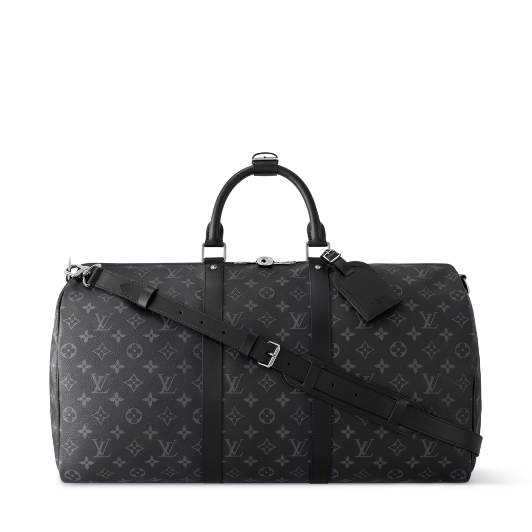 Keepall Bandoulière 50 Monogram Eclipse Canvas - Bags and Small